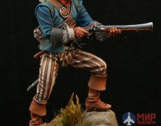 CHM-54101(M) Chronos Miniatures 54 mm Пират (№5) с дробовиком, 18 век. Металл
