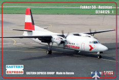 ее144126_1 Восточный экспресс Самолет Fokker F-50 Austrian	1/144