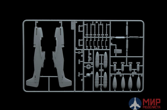 0086  Italeri самолет  F-51D MUSTANG (1:72)