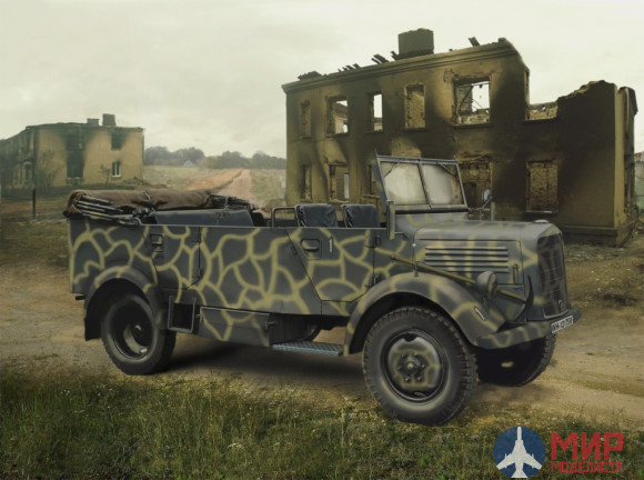 35525 ICM 1/35 L1500A (Kfz.70), Германский армейский автомобиль II МВ