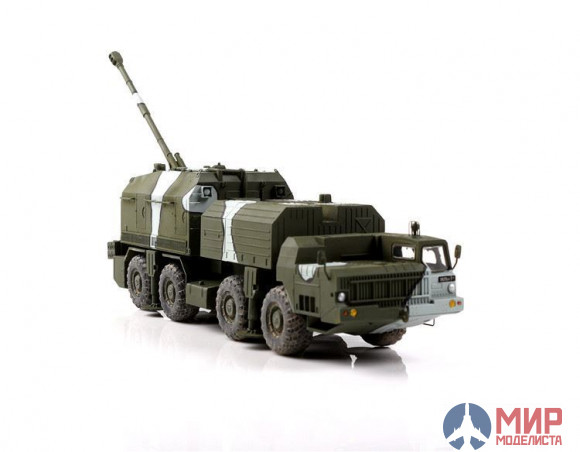 UA72051 Modelcollect САУ  Russian A-222 130MM Coastal Defense Gun "Bereg"   (1:72)