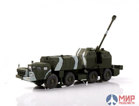 UA72051 Modelcollect САУ  Russian A-222 130MM Coastal Defense Gun "Bereg"   (1:72)