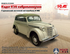 35483 ICM Кадет К38 кабриолимузин, Германский легковой автомобиль ІІ МВ