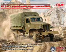 35594 ICM Грузовой автомобиль G7117 с советскими водителями IIМВ