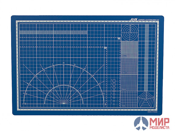 4512 JAS Коврик для резки, самовосстанавливающийся 5-ти слойный, А2, 450 х 600