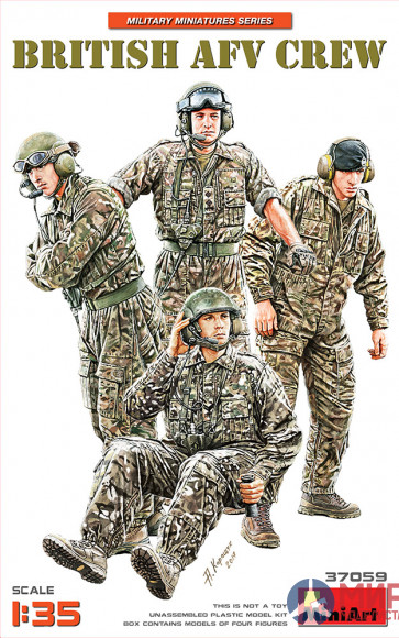 37059 MiniArt British AFV Crew 1/35