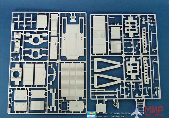 00207 Trumpeter 1/35 Германское Ж/Д орудие 280mm R5 (E) Leopold