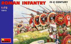 72012 MiniArt фигуры  ROMAN INFANTRY IV-V CENTURY  (1:72)