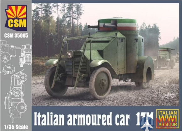 CSM35005 CSM35005 Italian Armoured car 1ZM