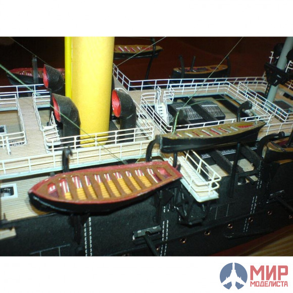 93 Бумажное моделирование Эскадренный броненосец "Император Николай I"  1/200