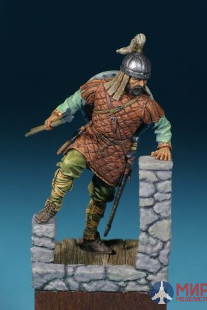 CHM-54042(M) Chronos Miniatures 54 mm Византийский легковооруженный воин, 10-11 века. Металл