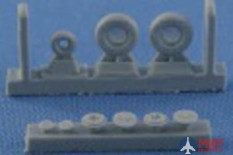 NS72123-a North Star Models 1/72 Wheels set for YaK-50 No mask series