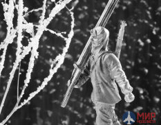 296  Ратник 54 мм Рядовой РККА, парад 7 ноября 1941 олово