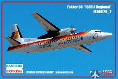 ее144126_2 Восточный экспресс Пас. самолет Fokker F-50 IBERIA Regional 1/144