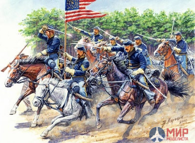 MB3550 Master Box 1/35 8-й кавалерийский полк (Пенсильвания) 8th Pennsylvania Cavalry Regiment