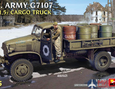 35380 Miniart 1/35 Американский G7107 4X4 1,5 т армейский грузовик
