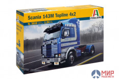 3910 Italeri автомобиль  SCANIA 143M TOPLINE 4x2  (1:24)