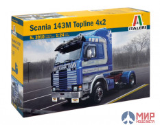 3910 Italeri автомобиль  SCANIA 143M TOPLINE 4x2  (1:24)