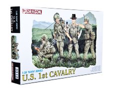 3312 Dragon фигуры  U.S. 1st Cavalry  1/35