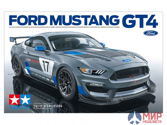 24354 Tamiya 1/24 FORD MUSTANG GT4