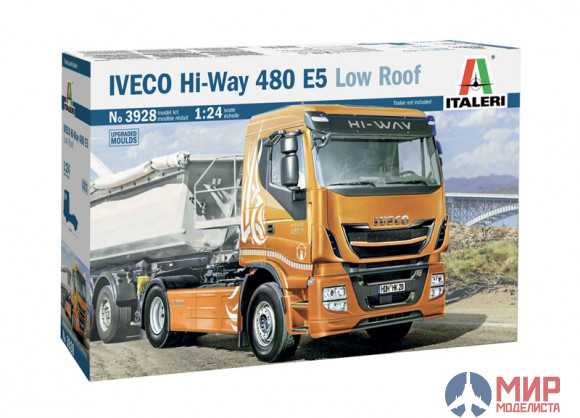 3928 Italeri 1/24 IVECO HI-WAY 480 E5 LOW ROOF