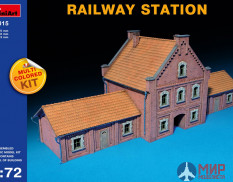 72015 MiniArt наборы для диорам  RAILWAY STATION  (1:72)