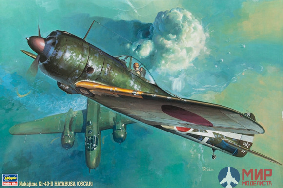 08053 Hasegawa 1/32 Самолет Nakajima Ki-43-II Hayabusa (oscar)