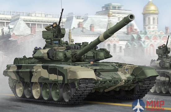 05562 Trumpeter 1/35 Российский танк Т-90А Russian T-90A MBT