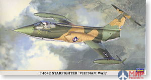 09410 Самолет F-104С Vietnam War (HASEGAWA) 1/48