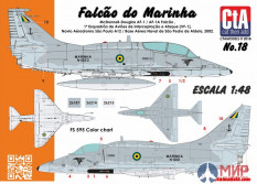 CTA018 Cut then Add 1/48 "Falcão do Marinha" (Brazilian Navy AF-1 and AF-1A - both based on A-4M Sky