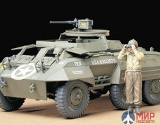 35234 Tamiya 1/35 Американский трехосный бронетранспортер М20 с полн внутр деталировкой и 2 фигурами