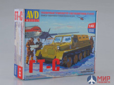 3003KIT AVD Models 1/43 Сборная модель Гусенич. трансп.-снег.бол.-ход (ГТ-С)1954 г