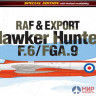 12312 Academy 1/48 Самолёт RAF & Export Hawker Hunter F.6/FGA.9