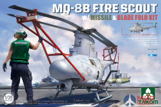 2169 Takom 1/35 MQ-8B FIRE SCOUT w/MISSILE & BLADE FOLD KIT