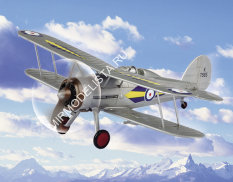 80289 Hobby Boss RAF Gloster Gladiator (Easy Assembly Authentic Kit) 1/72