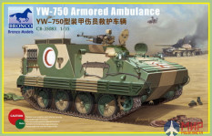CB35083 Bronco Models 1/35 БМП-Скорая Помощь YW-750 Armored Ambulance Vehicle