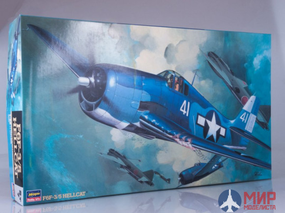 08057 Hasegawa 1/32 Самолет F6F-3/5 Hellcat ST7