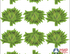 69513 ZIPmaket Лист тропический