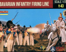 STR273 Strelets 1/72 Bavarian Infantry Firing Line