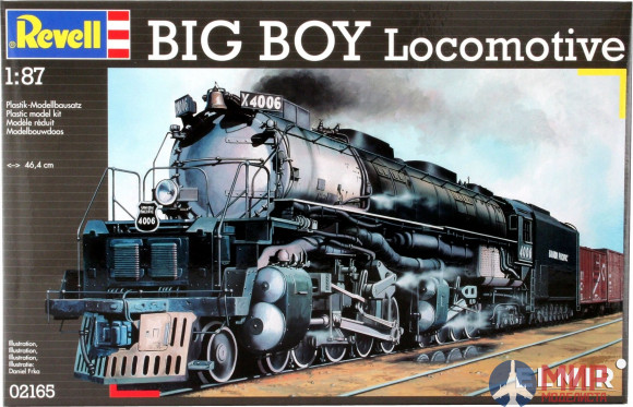02165 Revell 1/87 Локомотив BIG BOY Locomotive