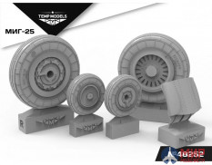 48252 Temp models 1/48 Колеса шасси МиГ-25