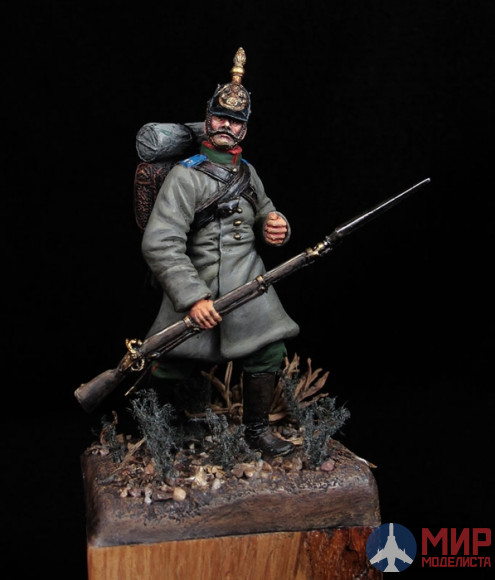 CHM-54006(M) Chronos Miniatures 54mm Гренадер пехотного полка(Крымская война)Россия 1853-56.Металл