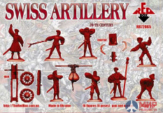 RB72065 Red Box 1/72 Swiss Artillery  16th century