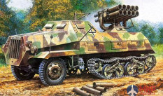277 Italeri 1/35 Бронемашина Panzerwerfer 42 auf Maultier