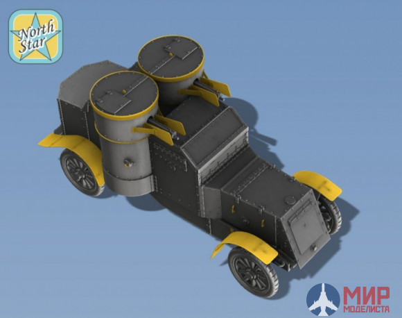 NS72125 North Star Models 1/72 PE set for Master Box set British Armoured car Austin MkIII