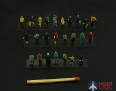 ns144011-p North Star Models 1/144 Set of passengers for civil aircraft. 26 окрашенных фигур