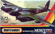 PK-116 Matchbox 1/72 De Havilland Mosquito