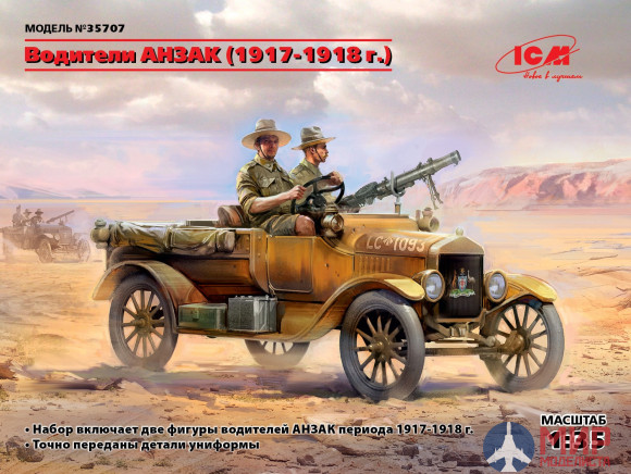 35707 ICM Фигуры, Водители АНЗАК (1917-1918 г.)