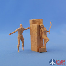 NS-F54/32009 North Star Models 54 mm Фигуры “Beneath the Pyramid” mini diorama