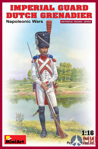 16018 MiniArt фигуры  IMPERIAL GUARD DUTCH GRENADIER NAPOLEONIC WARS  (1:16)